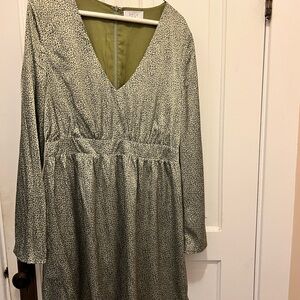 Sage The Label Olive Long Sleeve Dress